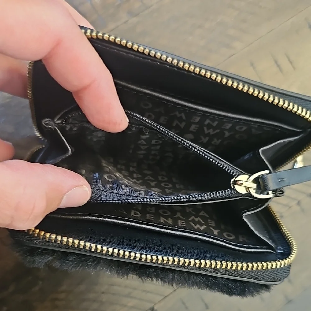 kate spade Dani Brighton Lane Black Cat Wallet - Picture 7 of 7